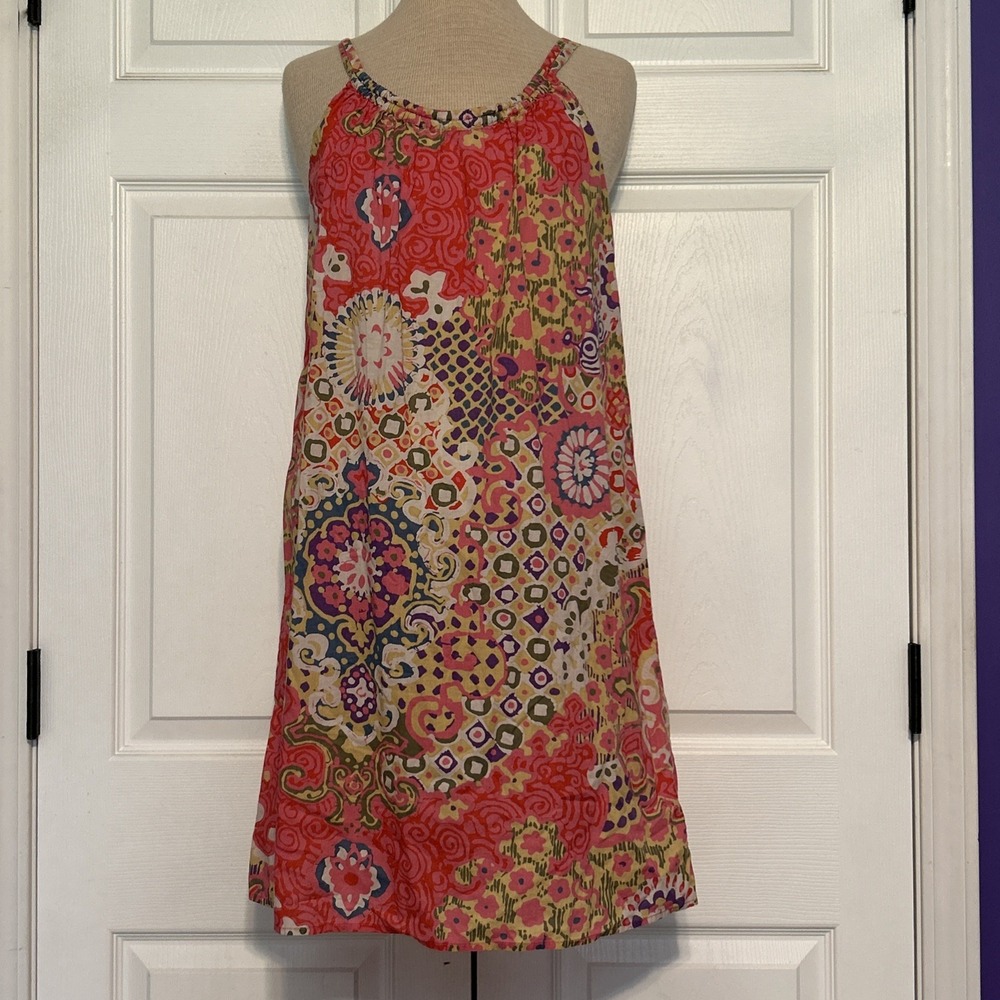 J. Crew Colorful Patterned Mini Dress